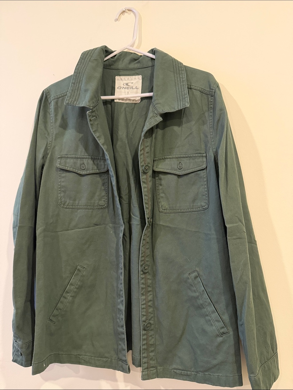 O'Neill Military-Inspired Green Field Jacket